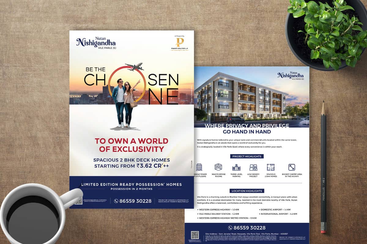 Nutan nishigandha Flyer By Brandniti